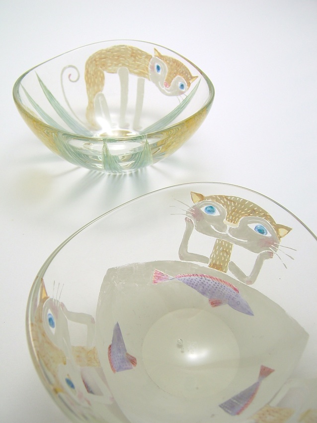 松岡装子⭐︎皿⭐︎ガラス 松岡装子⭐︎皿⭐︎ガラス 松岡装子 ガラス