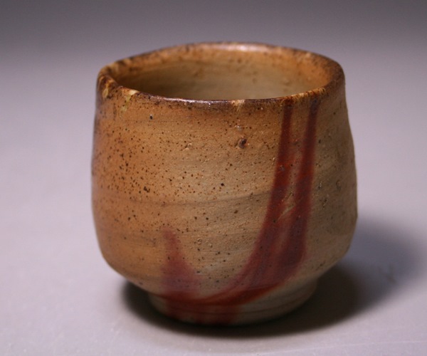 備前焼 名品】山本雄一作 湯呑み & 作家印「夢」ぐい呑み5客【豪華