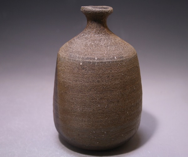 金重晃介】備前扁壺徳利 金重晃介 作 「備前扁壺徳利」 ～備前焼専門卸