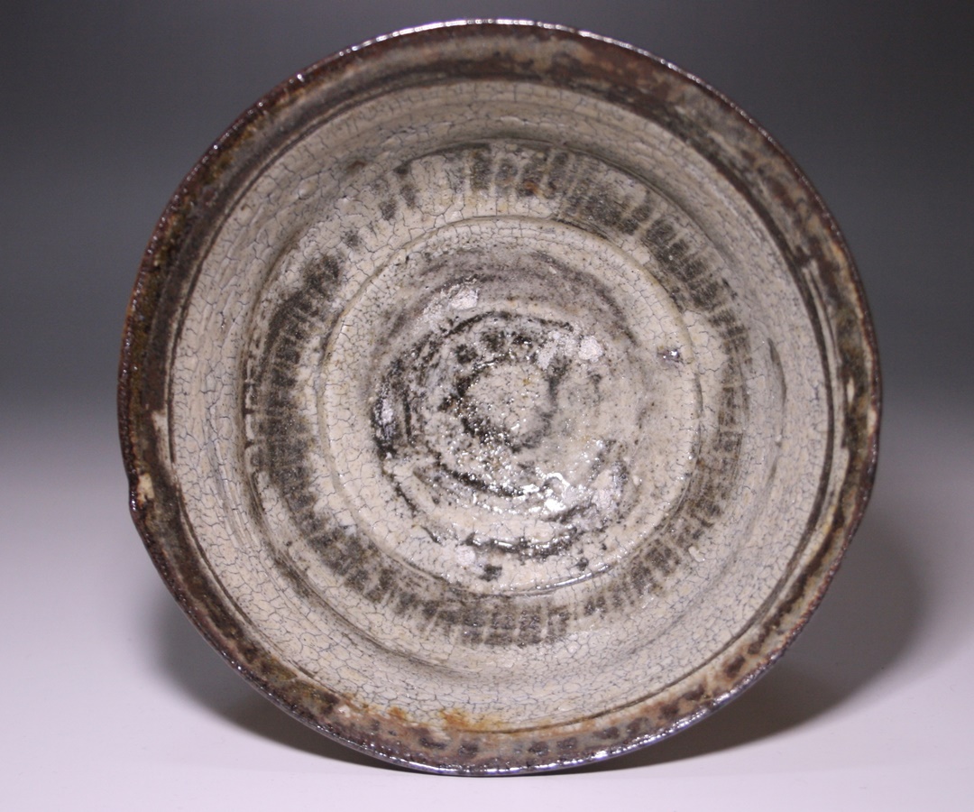 備前焼 茶碗⑤】備前土釉薬茶碗／伝統工芸士 森本 桂／送料込み