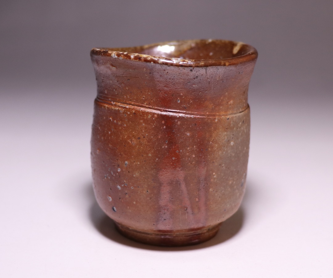 伊勢崎 淳 作 「備前酒呑」 ～備前焼専門卸小売店 川口陶楽苑～