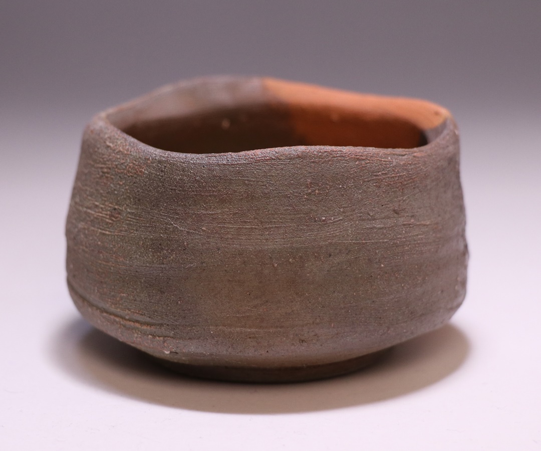 人気作家☆中村和樹【師：中村真・中村六郎】☆備前【窯変】徳利①☆共