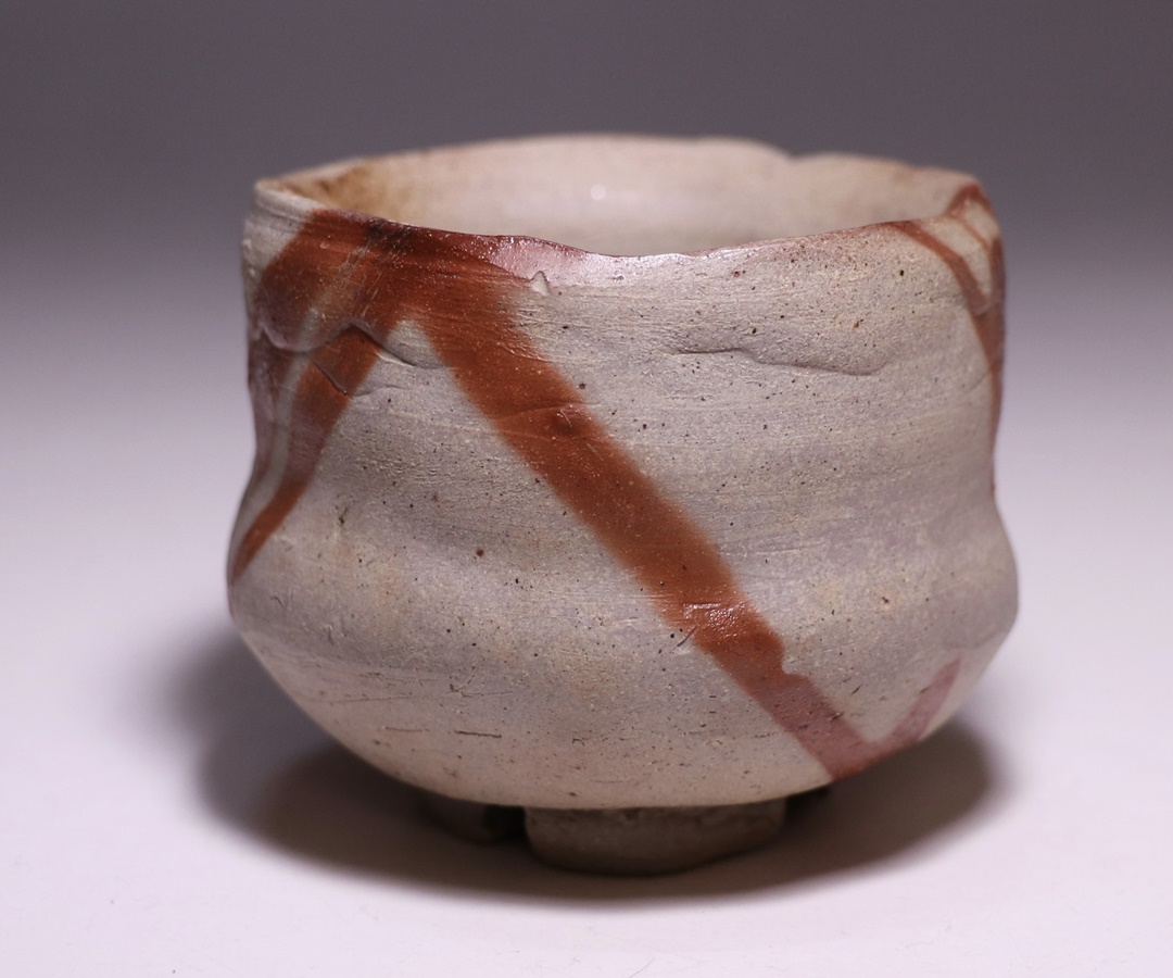 原田拾六 作 「備前火襷ぐい呑」 ～備前焼専門卸小売店 川口陶楽苑～