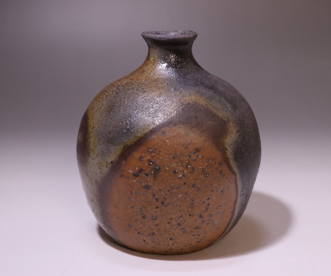 伊部手古備前徳利です 伊部手古備前徳利です 伊部手古備前徳利です