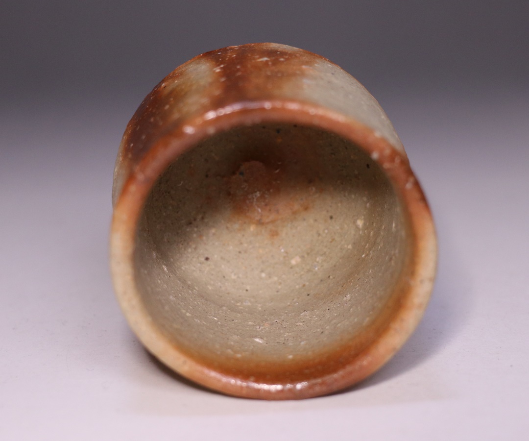 金重愫 (かねしげ まこと) 緋襷 円山窯 ぐい呑 酒呑 備前焼 酒器 陶器