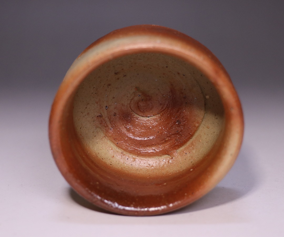 金重素山 作 「備前緋襷盃」 ～備前焼専門卸小売店 川口陶楽苑～