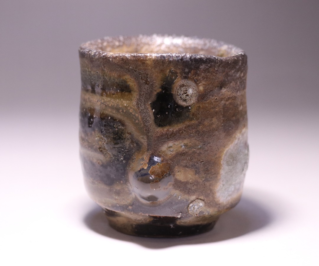 美術館級の大名品、黒備前長方皿、人間国宝伊勢崎淳、最上級の黒備前