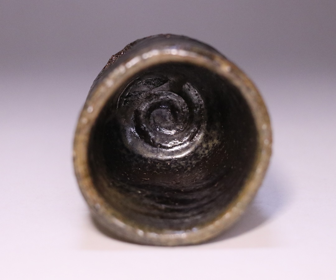 竹中健次 作 「伊部烈彩ぐい呑」 ～備前焼専門卸小売店 川口陶楽苑～