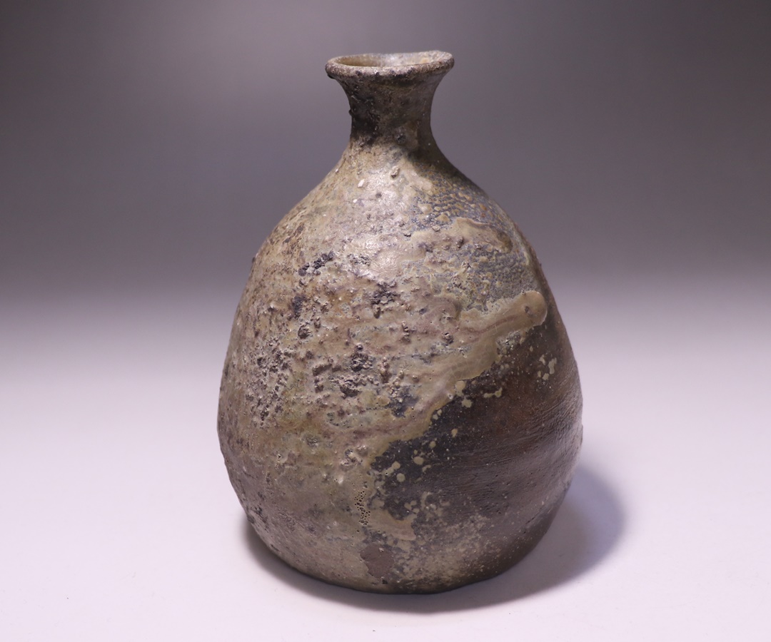 高力芳照 作 「備前窯変徳利」 ～備前焼専門卸小売店 川口陶楽苑～