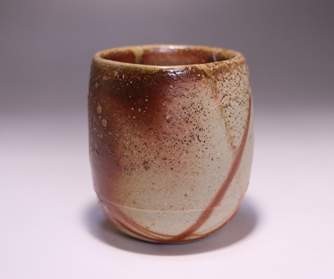 伊勢崎晃一朗 作 「備前湯呑」 ～備前焼専門卸小売店 川口陶楽苑～