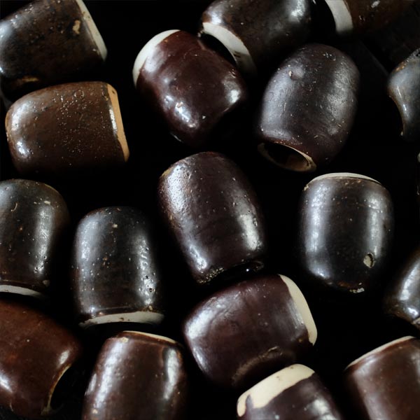 魚をとる網につける陶器のおもり沈子（ちんし） – zakka store towi