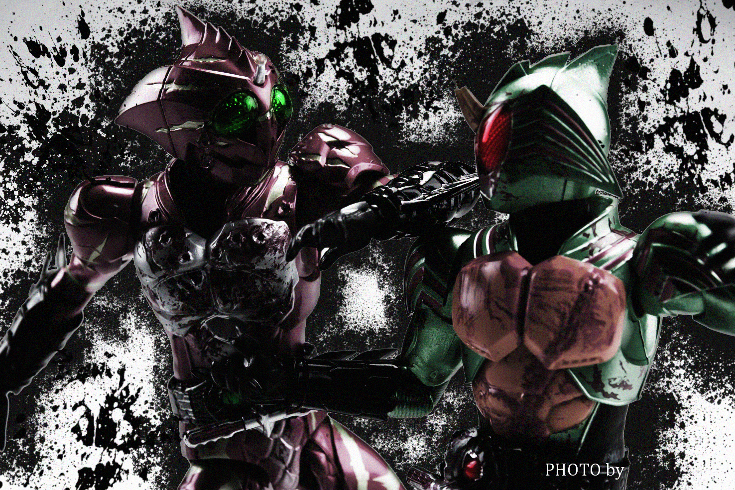 ☆アクリルロゴ＋バイク付！仮面ライダーアマゾンズ 最後ノ審判セット