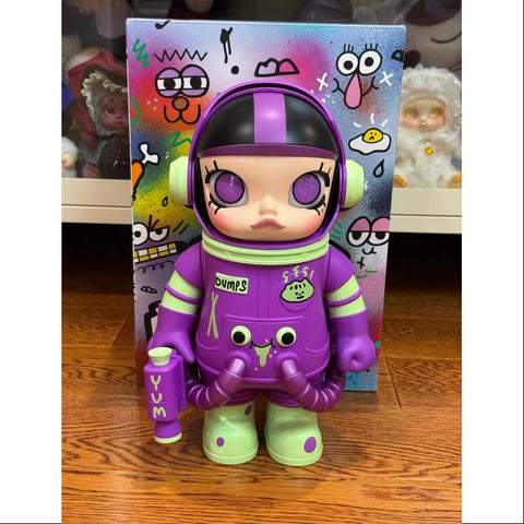 MEGA SPACE MOLLY 400% Jon Burgerman Space Cadets Series DUMPS 2025