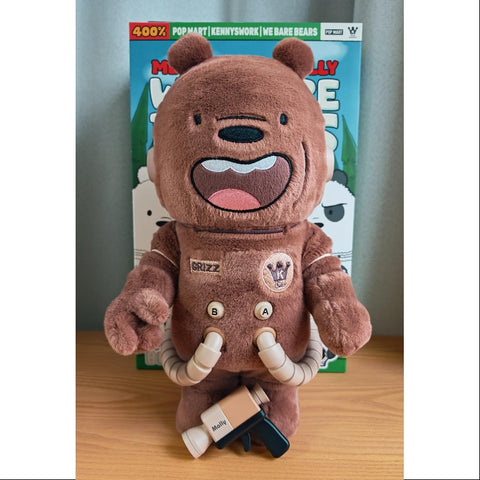 MEGA SPACE MOLLY 400% We Bare Bears Grizz 2025 Limited Edition