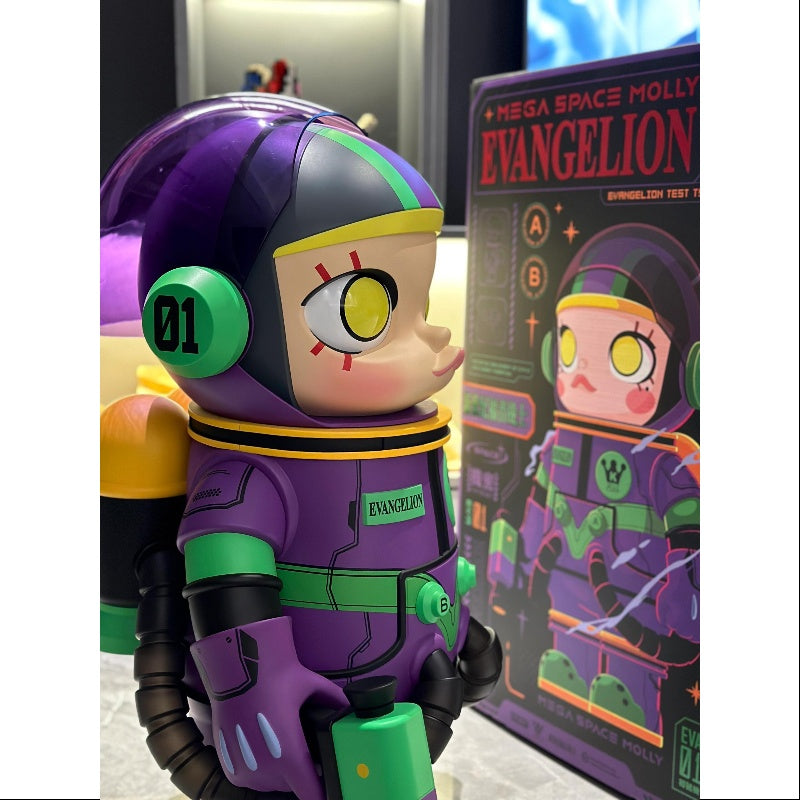 POPMART 400% SPACE MOLLY × EVANGELION限定品 POP MART Evangelion