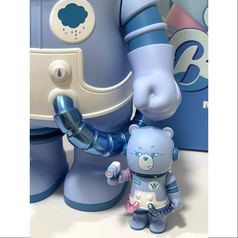 POPMART SPACE MOLLY400％&100％ Grumpy Bear Pop