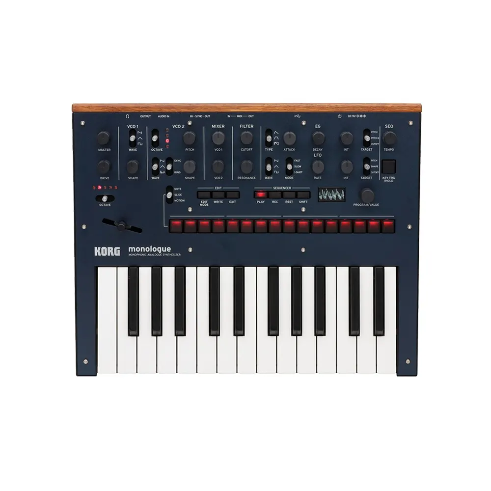 KORG monologue ブルー アナログシンセサイザー 25鍵 KORG monologue