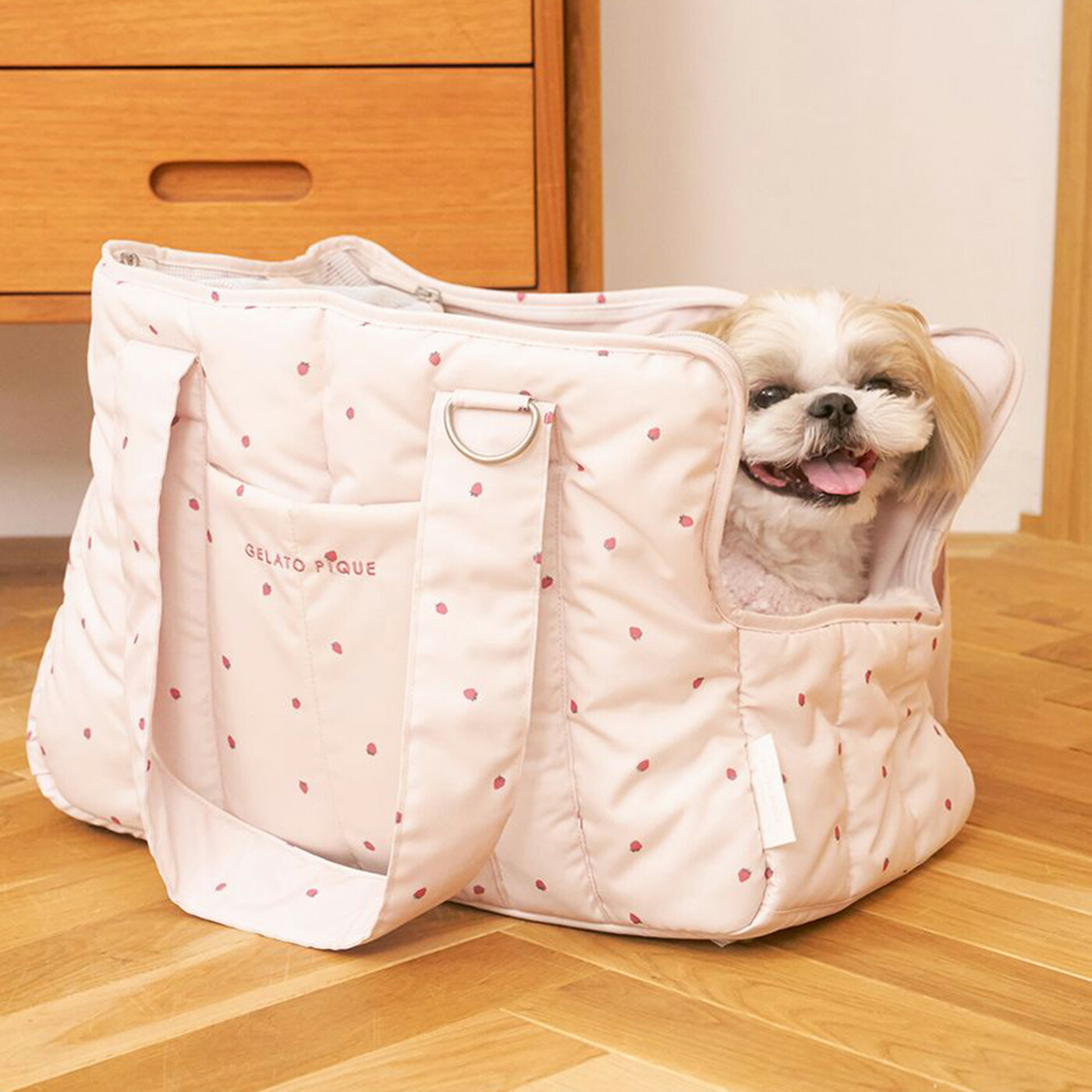 楽天市場】ジェラートピケ gelato pique CAT&DOG ストロベリー柄