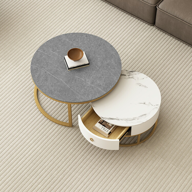 楽天市場】【3年保証・楽天2位】ネストテーブル 丸 2個セット