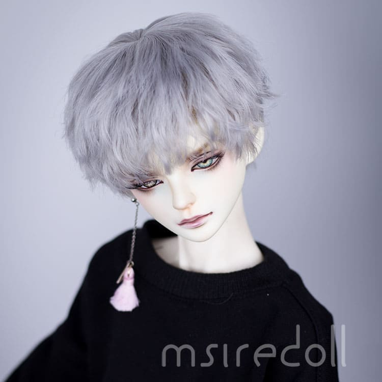 楽天市場】全8色 ドール ウィッグ 短髪 ショート 髪 1/3 SD BJD 男の子