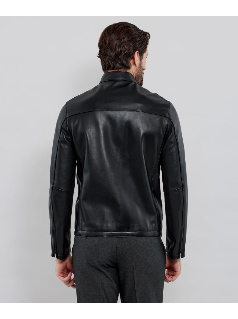 楽天市場】【Weather proofed Leather】レザーシングルライダース