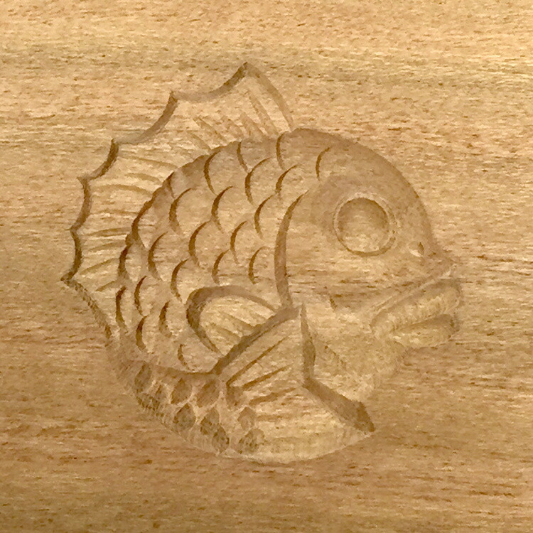 楽天市場】干菓子木型 鯛 職人手彫 ※受注生産：納期1か月程度 | 落雁