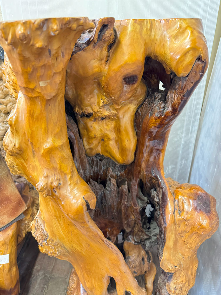 楽天市場】送料無料 自然 飾り台 展示品 オブジェ H123cm 台座 家具