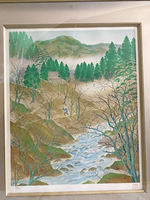 楽天市場】宇田荻邨（うだ てきそん） 高山寺 リトグラフ 87/350 展示