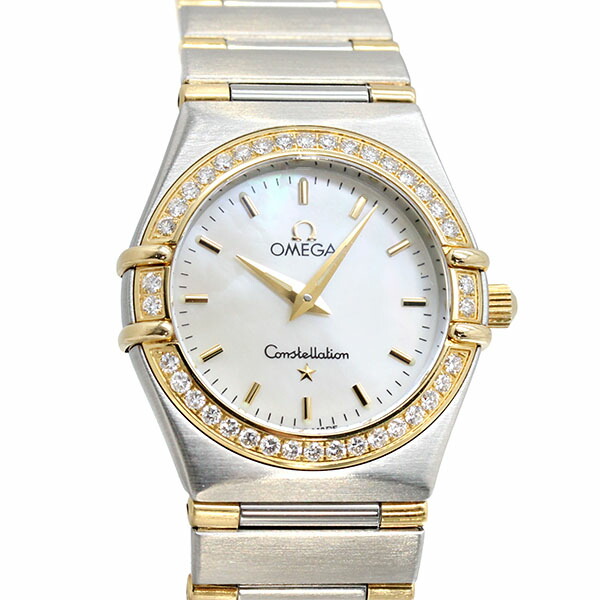 楽天市場】オメガ OMEGA コンステレーション ダイヤベゼル シェル文字