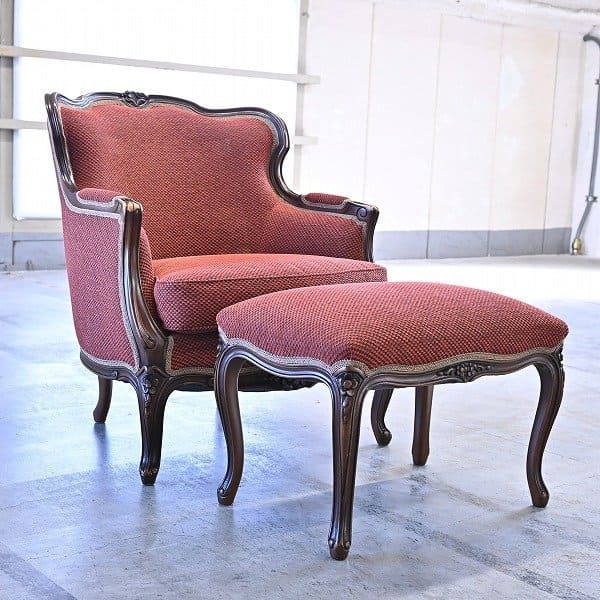 HR384 【美品】カリモク DOMANI ルイ15世 ロココ調 猫足 楽天市場