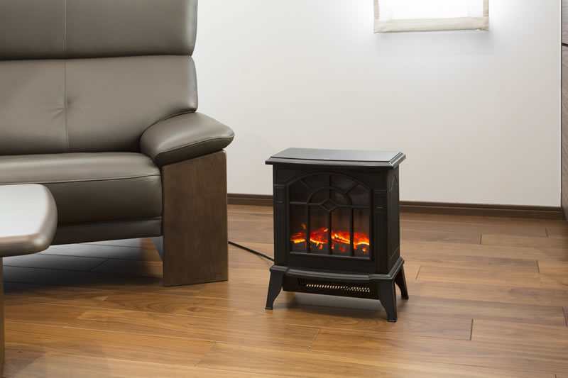 楽天市場】【2/10限定2人に1人最大100%P】暖炉型ファンヒーター 暖房