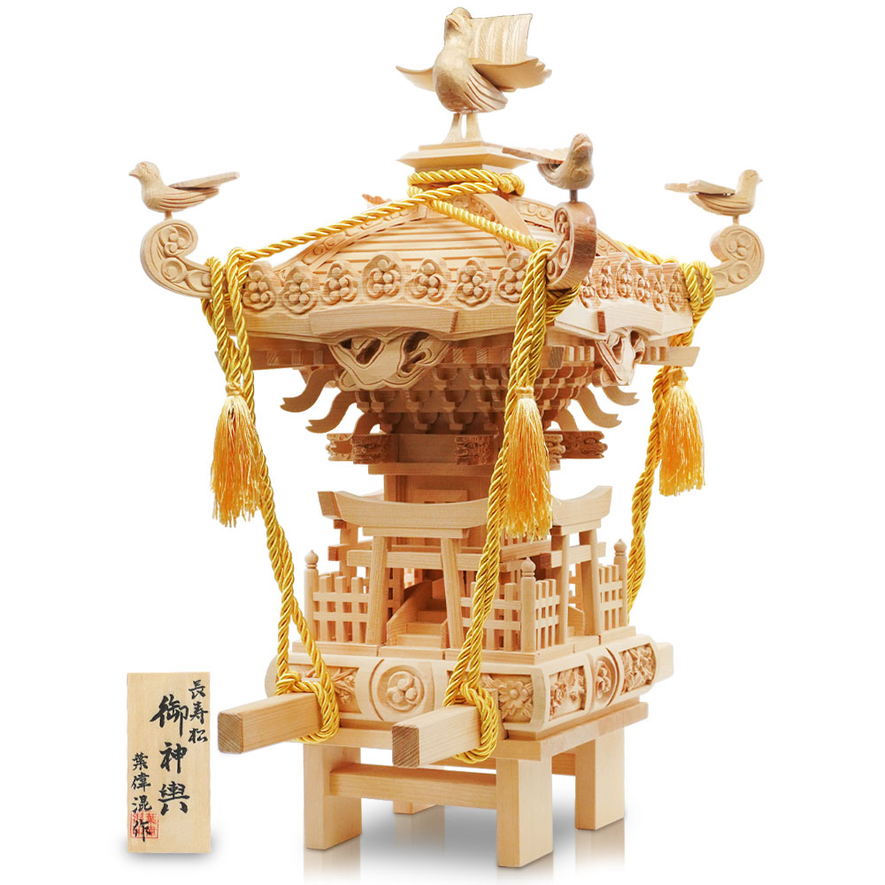 楽天市場】御神輿 置物 オブジェ 工芸品 美術品 金運 開運 仏具 祭事