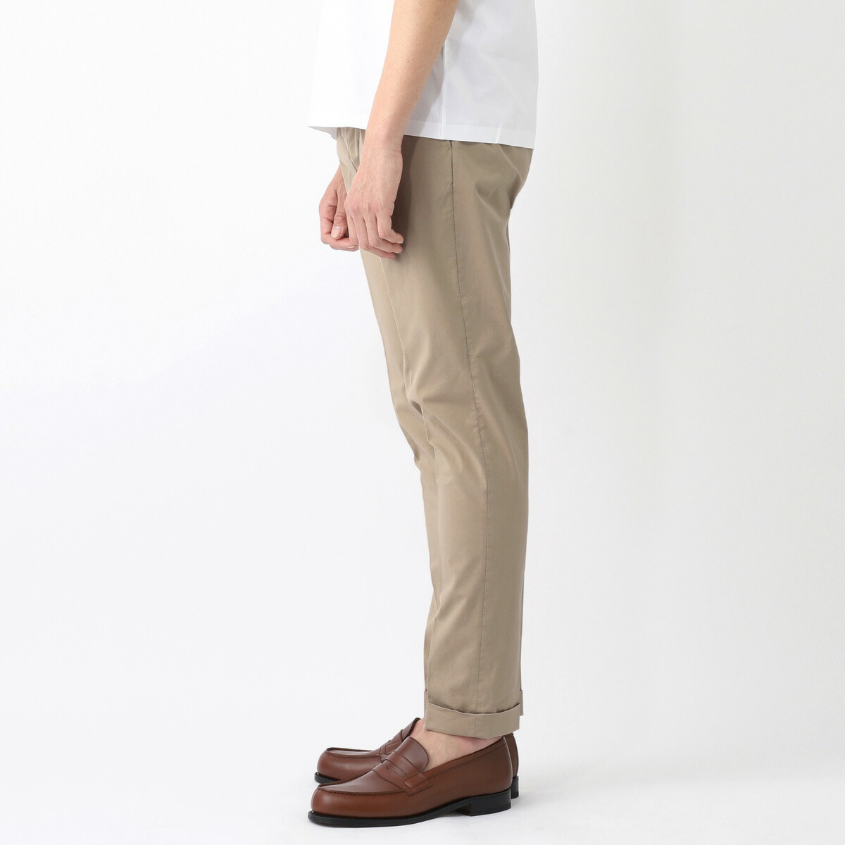 楽天市場】ブリリア BRIGLIA 1949 ワンプリーツ スラックス コットン