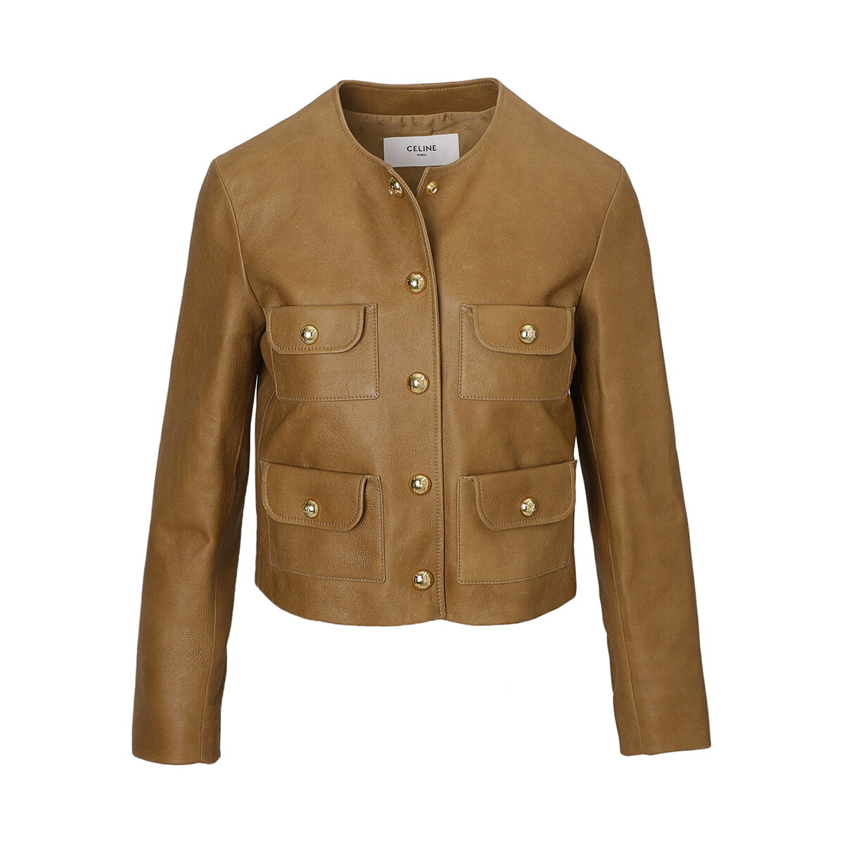 楽天市場】セリーヌ CELINE レザージャケット ピュアカラージャケット