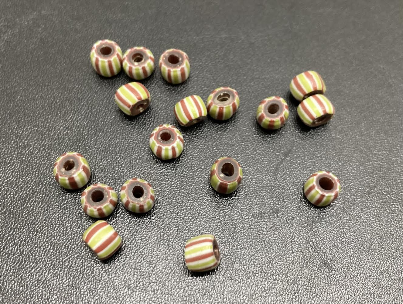 小粒 7層シェブロンビーズ goro's等のカスタムに 6 小粒 7層シェブロン