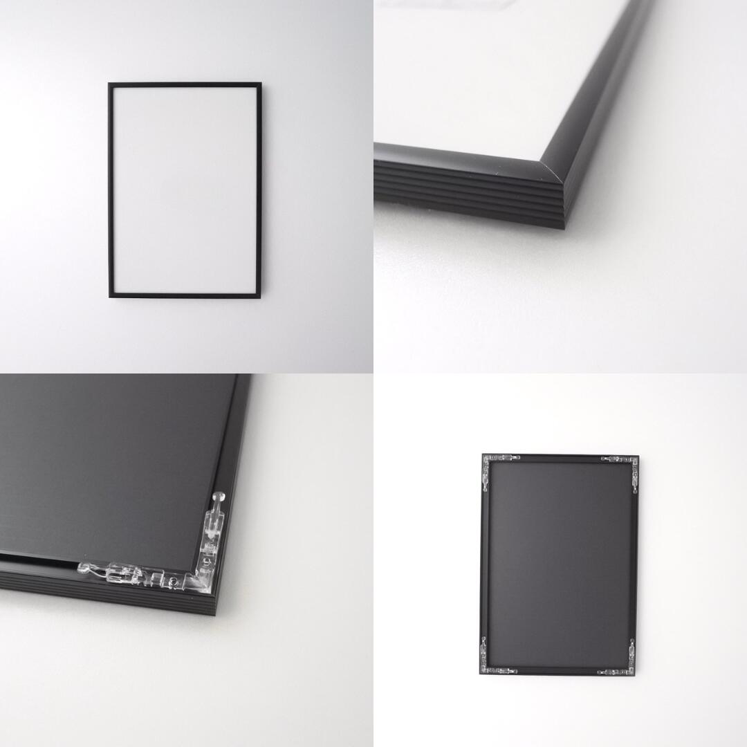 楽天市場】ポスターフレーム【 A4サイズ（210×297mm）ブラック