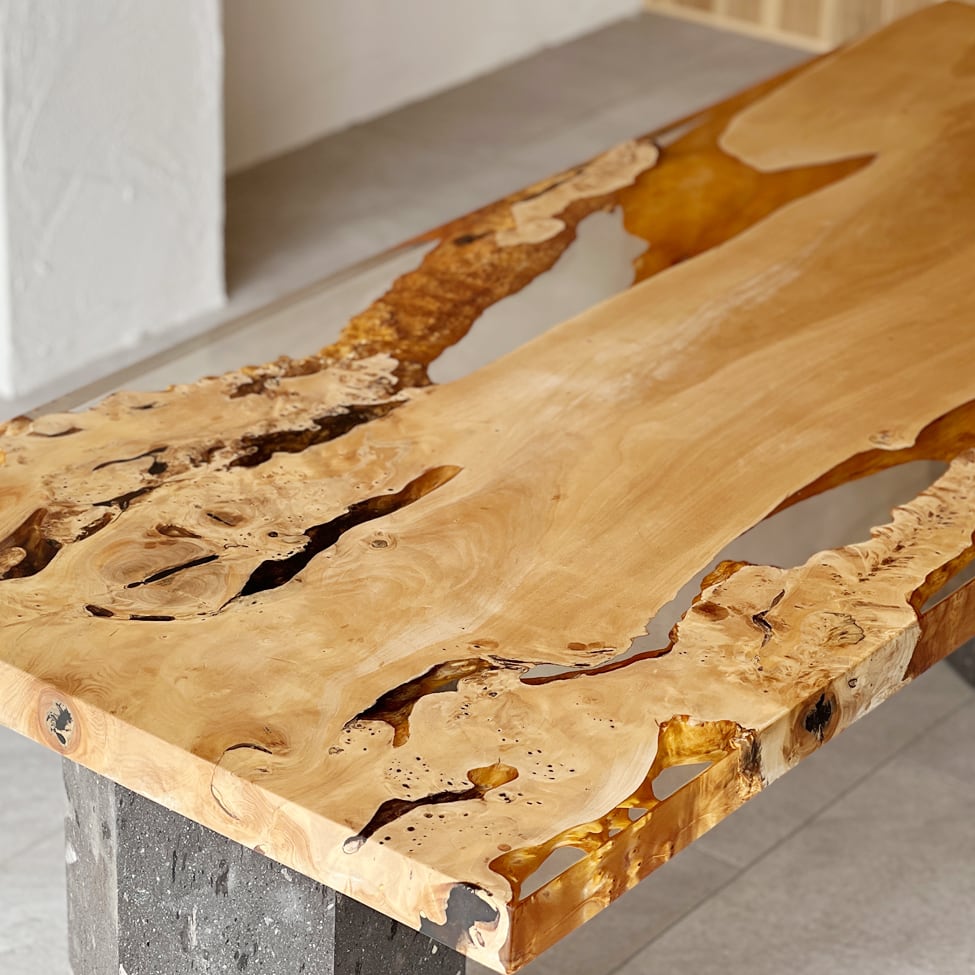 レジンテーブル 天板 花台 楽天市場】銘木屋 レジン 一枚板 テーブル