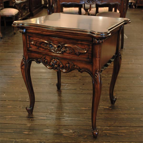 猫足コンソールテーブル サイドテーブル 4段チェスト 彫刻 イタリア