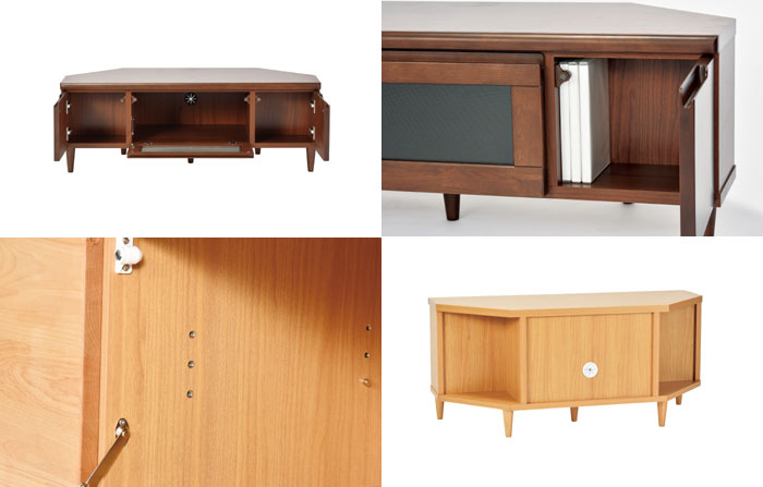 楽天市場】コーナーボード テレビ台 幅フィン 100cm ロータイプ 幅