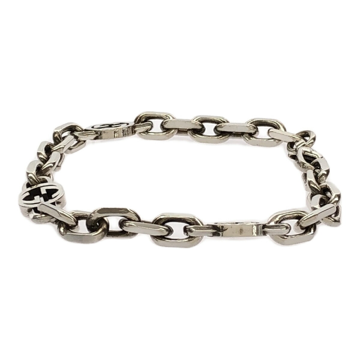 楽天市場】質屋 GUCCI グッチ インターロッキングG ブレスレット