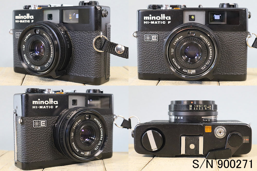 Minolta HI-MATIC 11 f1.7 フィルムカメラ 中古レア Minolta HI-MATIC