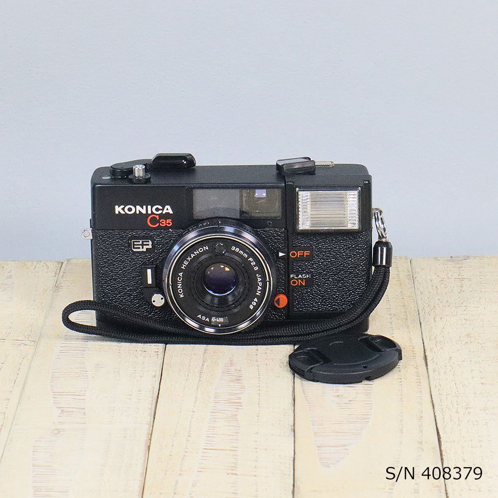 楽天市場】【整備済】【保証付 】 コニカ KONICA C35 EF S/N 408379