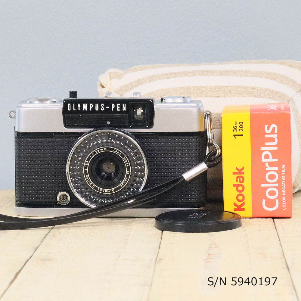 整備済Olympus Pen EE-3 オリンパス ハーフカメラ #7044