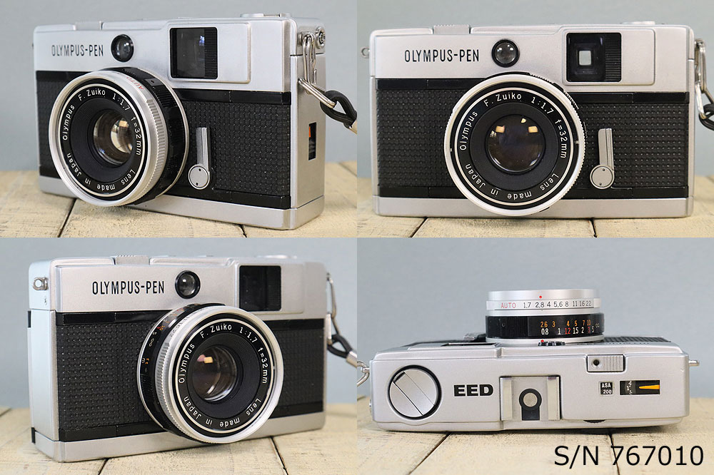 動作確認・清掃済み】OLYMPUS PEN EED 32mm f1.7 動作確認・清掃済み