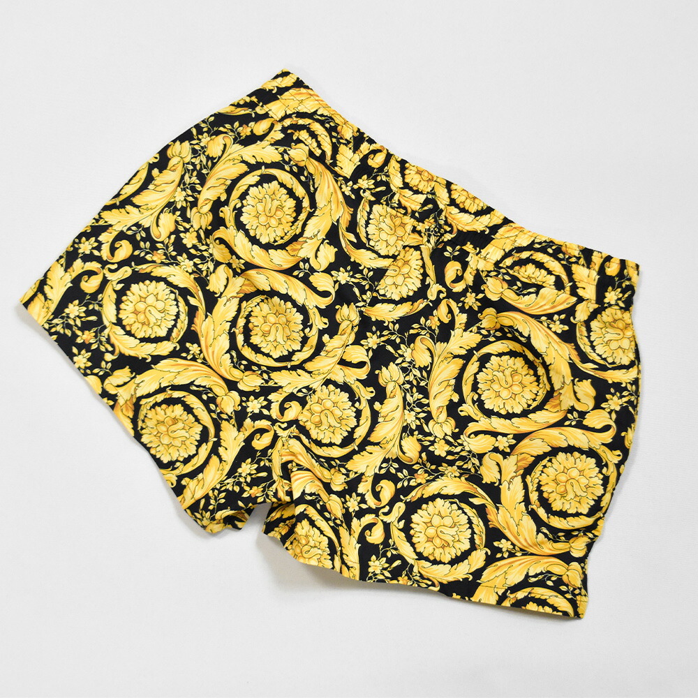VERSACE ゴールドバロック柄 海パン Mサイズ VERSACE ゴールドバロック