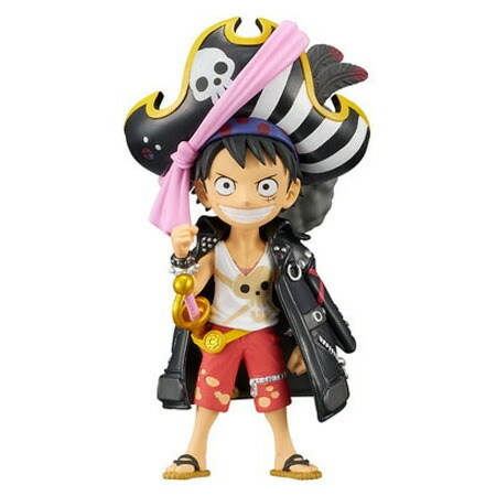 ワールドコレクタブルフィギュア ワンピース ルフィ 2個セット