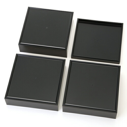 希少】【新品】入子 三段重 重箱 紀州塗り みよし漆器本舗 紀州塗り