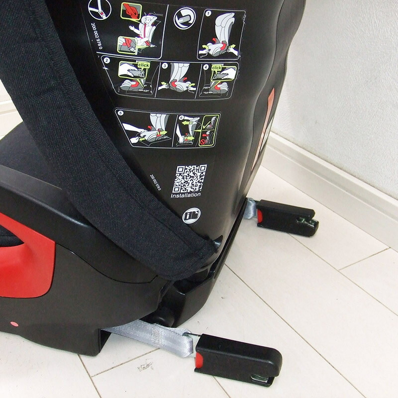 VOLVO 小売 ジュニアシート ブラック/レッド VOLVO ジュニアシート