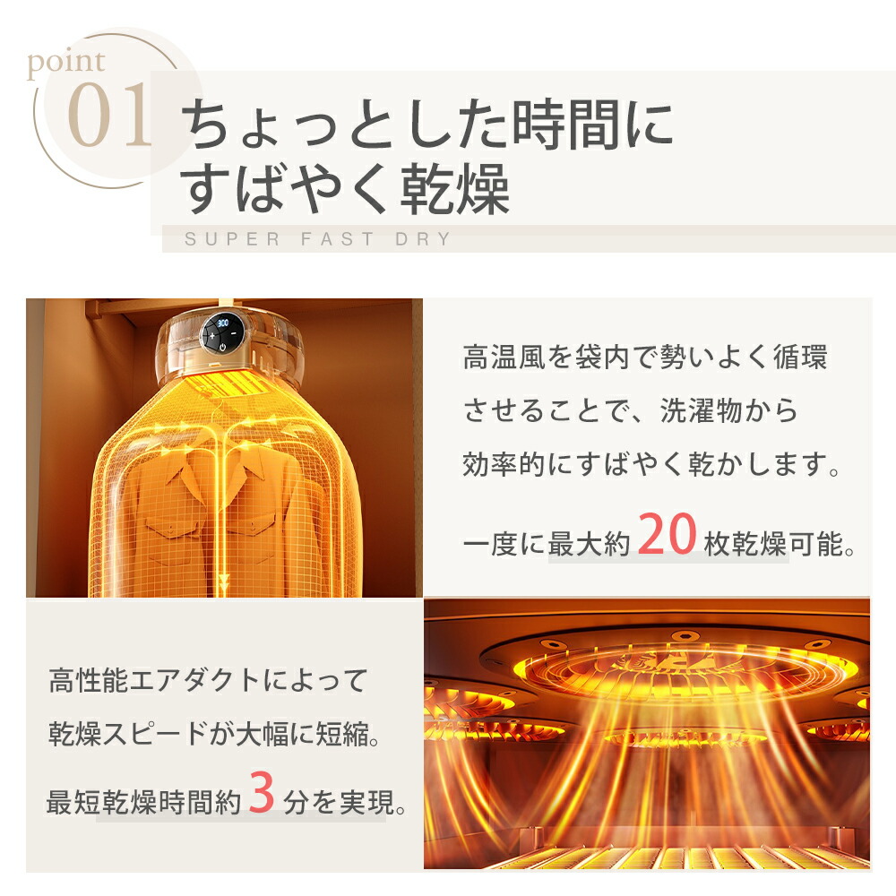 楽天市場】【クーポン配布中！】 衣類乾燥機 服 洗濯 乾燥 乾燥機 温風