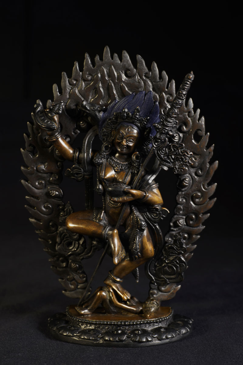 楽天市場】ダーキニー(荼吉尼天)銅造彫金仕上げ : 仏像仏画チベット